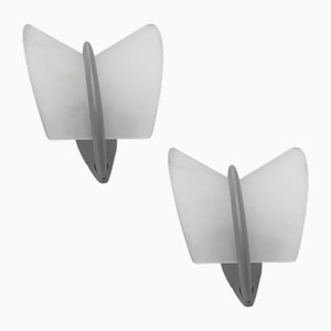 Mod. Appliques Murales AP1006 de Mazzega, 1985, Set de 2
