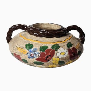 Large Earthenware Pot by Jerome Massier for Vallauris, 1950s