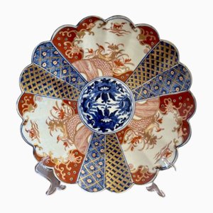 Assiette Imari Antique, Japon, 1900