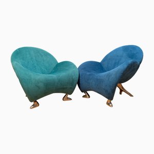 Set of Papageno Armchairs by Jan Armgardt for Leolux, Netherlands, 1996