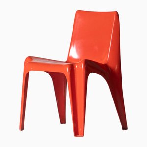 Silla apilable Ba1171 de Helmut Bätzner para Bofinger, Alemania, años 60