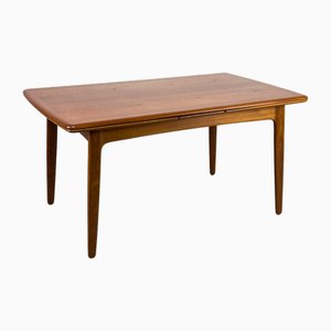 Danish Teak Extendable Dining Table by Svend Aage Madsen for K. Knudsen & Son, 1960s