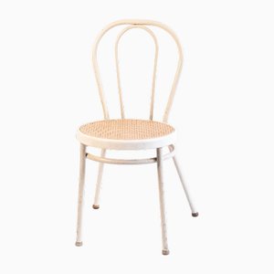 Bistro Chair in White Plastic