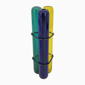 Triplo Flower Vase in Hand-Blown Murano Glass by Pierre Charpin for Venini, Italy, 2003