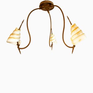 Lipparini Hanging Lamp in Murano Glass