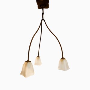 Lampada a sospensione Lipparini in vetro di Murano