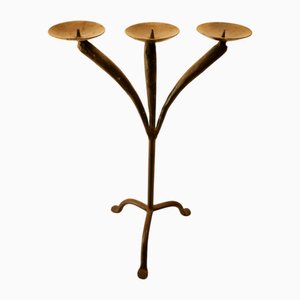 Candleholder in Wrought Iron