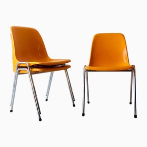 Silla apilable de Drabert, años 70, años 60