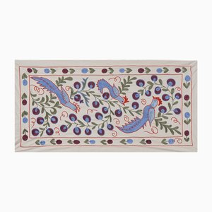 Bohemian Embroidered Bird Design in Cotton Fabric