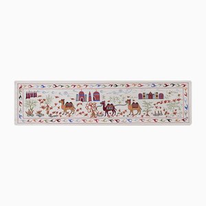 Camel Embroidery in Cotton Fabric