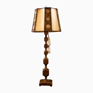 Brutalist Cubist Floor Lamp from Fischer Leuchten, Germany, 1960s