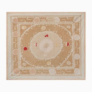 Uzbek Suzani Wall Hanging Decor or Table Cloth with Embroidery