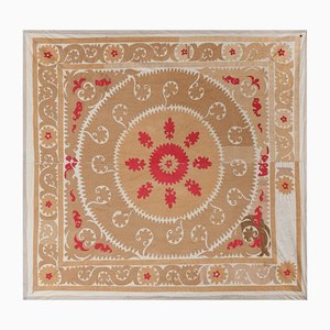 Usbekischer Suzani Wandteppich oder Tischdecke