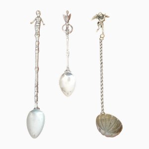 Cuillères à Café, 1920s, Set de 3