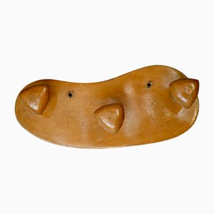 Wooden Free-Form Chalet Coat Rack