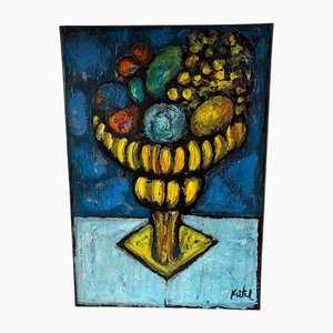 Simon Keitel, Natura morta, 2000, Olio su tela