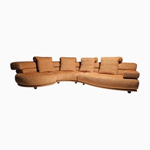 Sculptural Sofa from Wiener Werstätte, 1980s