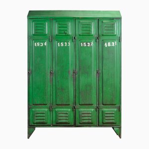 Armadietto industriale verde, anni '40