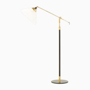 Vintage 349 Floor Lamp by Aage Petersen for Le Klint, 1950s