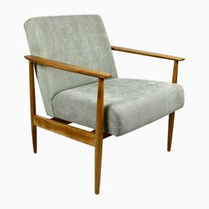 Vintage Danish Light Green Chair, 1970s