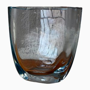 Swedish Crystal Vase from Strömbergshyttan, 1950s