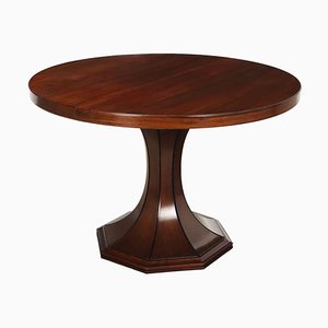 Vintage Table in Exotic Wood Veneer, Italy, 1960s