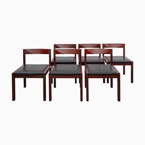 Minimalistic Dining Chairs attributed to Alfred Hendrickx for Belform, 1959, Set of 6