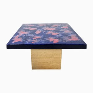 Mesa de centro Fat Lava vintage de cerámica, años 60, años 70