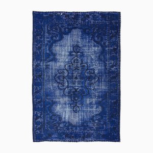 Vintage Turkish Hand Carved Rug