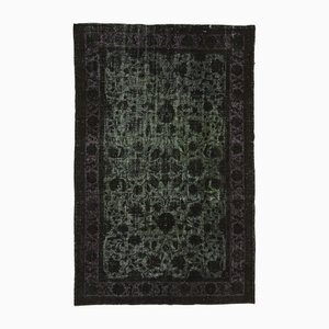 Vintage Turkish Hand Carved Rug