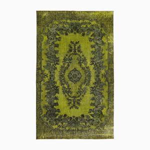 Vintage Turkish Hand Carved Rug