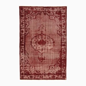 Vintage Turkish Hand Carved Rug