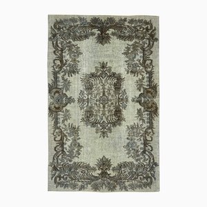 Vintage Turkish Hand Carved Rug