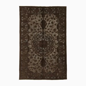Vintage Turkish Hand Carved Rug