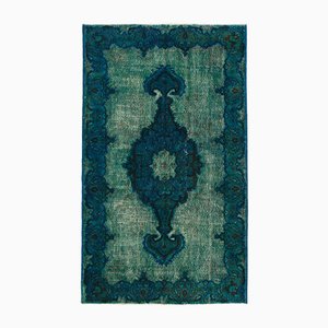 Vintage Turkish Hand Carved Rug