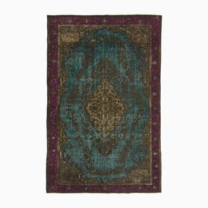 Vintage Turkish Hand Carved Rug
