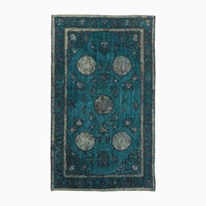 Vintage Turkish Hand Carved Rug