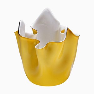Venini Vase Fazzoletto by Fulvio Bianconi, 1950s