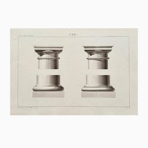 Lehuedé, Imperial School of Arts and Crafts of Angers, Wash Drawing