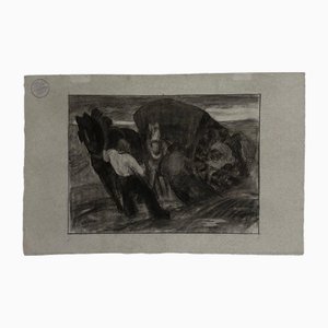 Berger-Lheureux, Concurso de emulación de bellas artes, Dibujo al carboncillo
