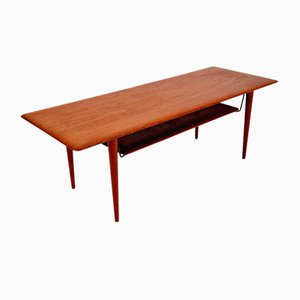 Danish Teak Coffee Table by Peter Hvidt & Orla Mølgaard for France and Son, 1960s