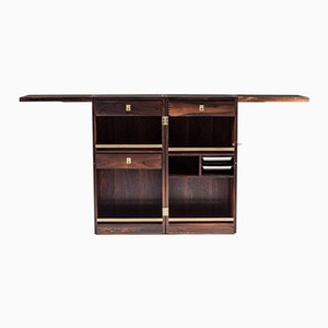 Mueble bar danés vintage de Reno Wahl Iversen para Dyrlund