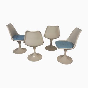 Space Age Tulip Esszimmerstühle, 1960er, 4 . Set