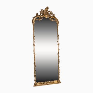 Large Rococo Pier Wall Mirror, 18th Century
