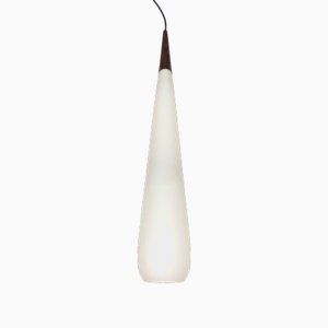 Mid-Century Modern Drop Pendant Lamp attributed to Uno & Östen Kristiansson for Luxus Vittsjö, Sweden, 1957