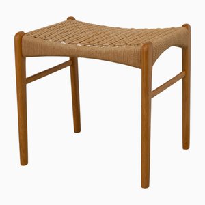 Danish Modern Oak Stool by Peder Kristensen for Glyngøre Stolefabrik, 1960s