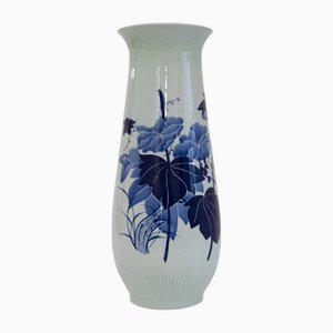 Chinese Blue and White Porcelain Vase, 1970s