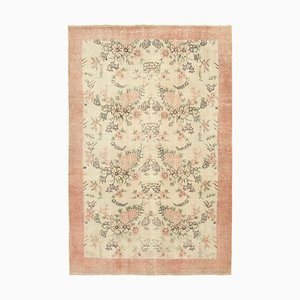 Vintage Turkish Cotton and Wool Rug