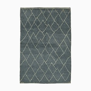 Marokkanischer Vintage Teppich in Blau, 2000er