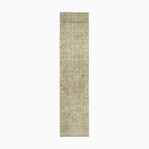 Vintage Hand-Knotted Runner Rug